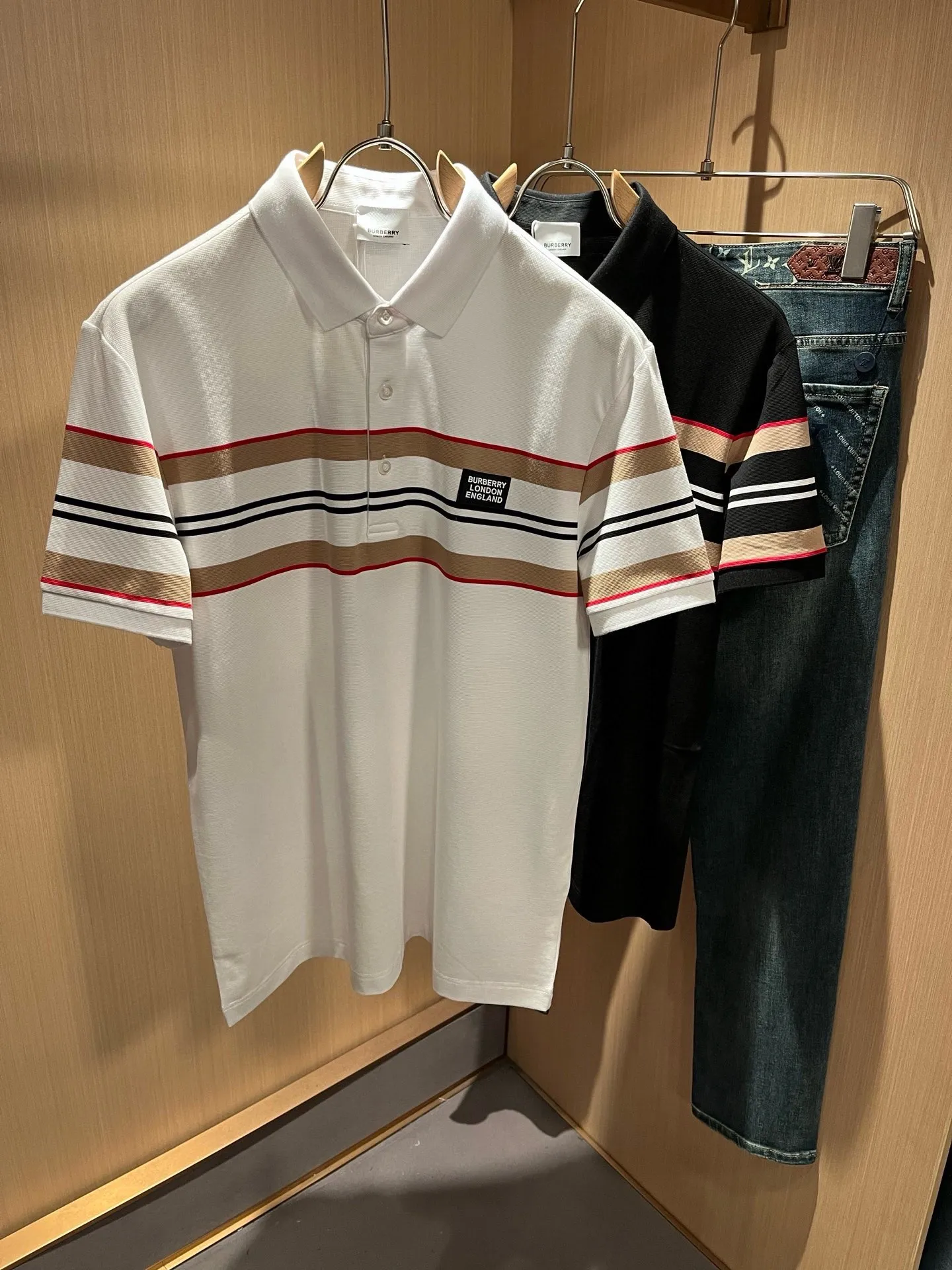 Bur*erry * 2026 New Arrival Polo ， ！ , ！ ！ Breathable , ！ logo ！ ! ！ Premium .Size:M-3XL